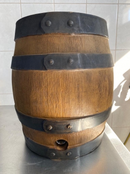 Party KEG 20l with Bavarian bunghole, brown
