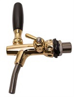 Gold plated tap