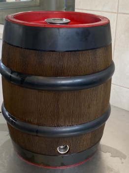 Party KEG 20l with Bavarian bunghole brown