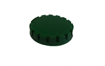 Disposable caps to fittings 'A' and 'M', green - 1000 pcs.