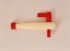 Plastic tap with red stopcock